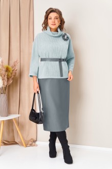 Костюм/комплект Volna 1447 двойка голубой, серый