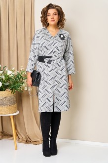 Платье Volna 1443 светло-серый