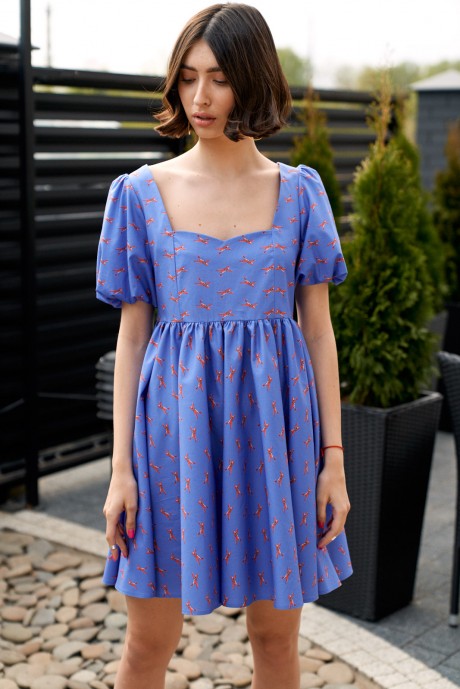 Платье BEAUTY ANNETE 3589 синий размер 42-46 #2