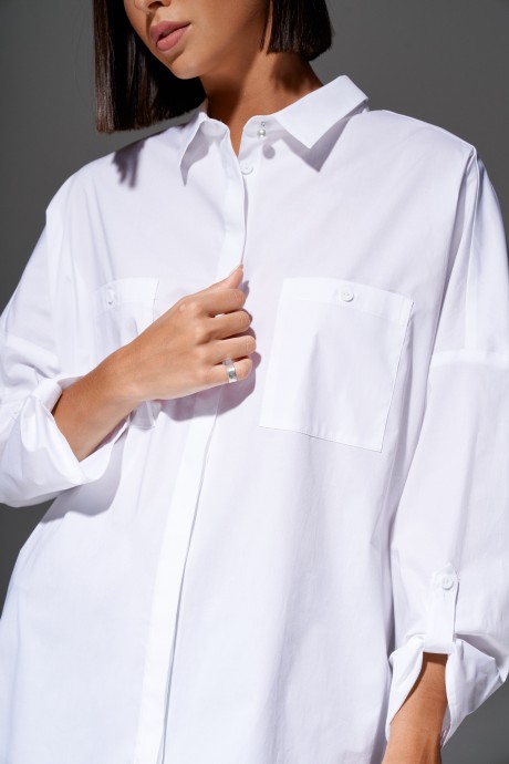 Блузка BEAUTY ANNETE 3301 белый размер 42-46 #4