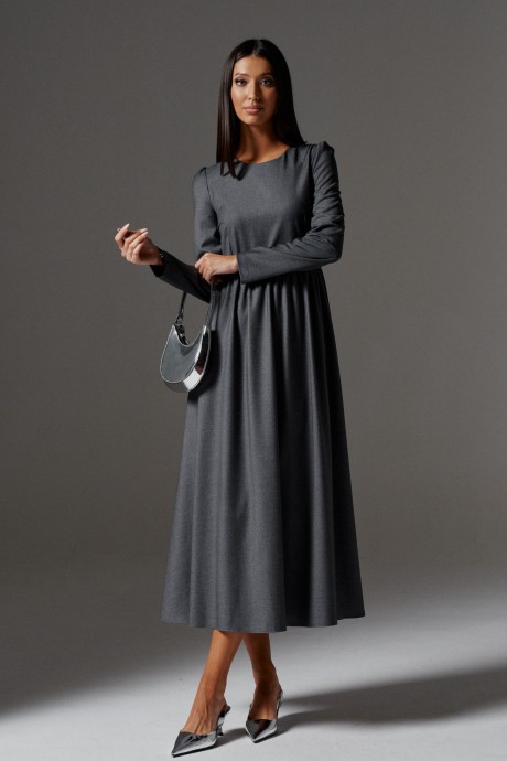 Платье BEAUTY ANNETE А3249 темно-серый размер 42-46 #1