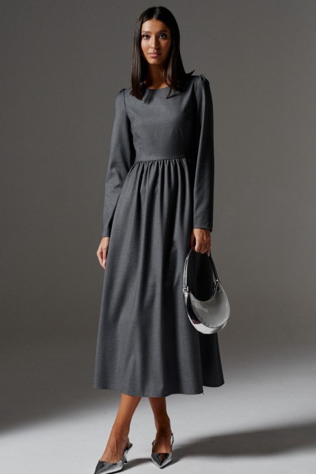 Платье BEAUTY ANNETE А3249 темно-серый размер 42-46 #3