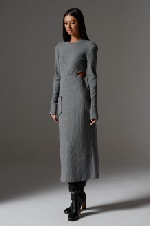 Платье BEAUTY ANNETE А3264 серый #1