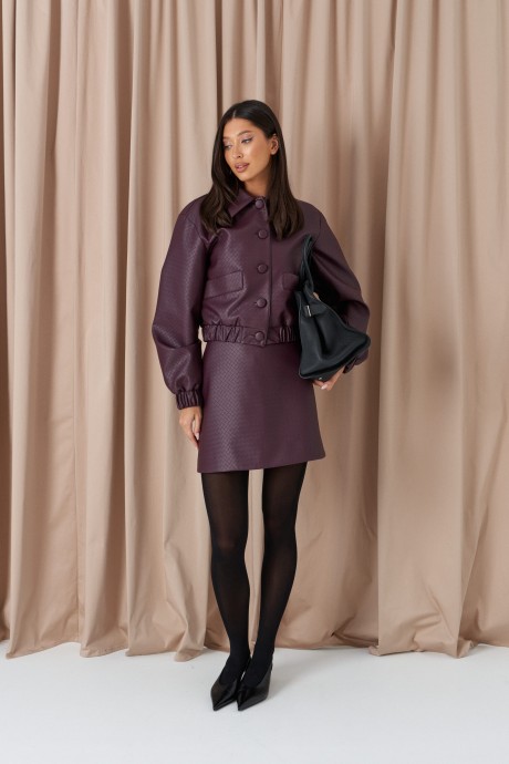 Юбка BEAUTY ANNETE A1611 винный размер 40-46 #3