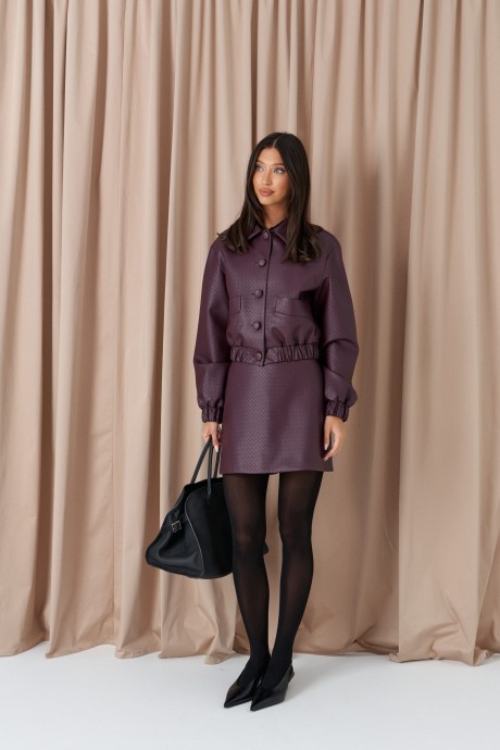 Юбка BEAUTY ANNETE A1611 винный размер 40-46 #4
