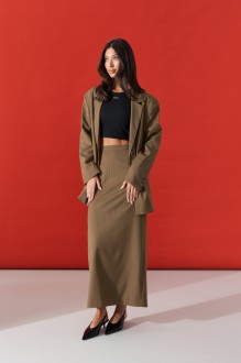 Юбка BEAUTY ANNETE A1612 хаки #1