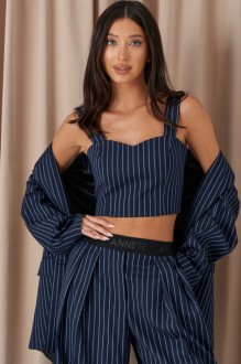 Топ BEAUTY ANNETE A2277 темно-синий #1