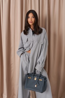 Рубашка BEAUTY ANNETE A2287 серый #1