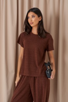 Футболка BEAUTY ANNETE A2308 коричневый #1