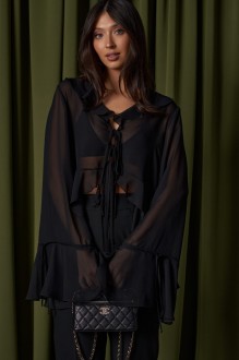 Блузка BEAUTY ANNETE A2343 черный #1