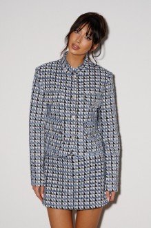 Жакет (пиджак) BEAUTY ANNETE A5582 серо-голубой