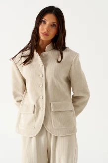Жакет (пиджак) BEAUTY ANNETE A5638 молочный
