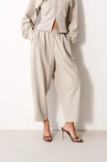 Брюки BEAUTY ANNETE A1798 серо-бежевые