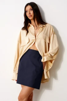 Юбка BEAUTY ANNETE A1837 темно-синяя