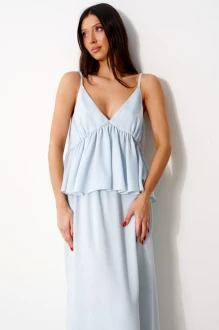 Топ BEAUTY ANNETE A2452 /1 голубая