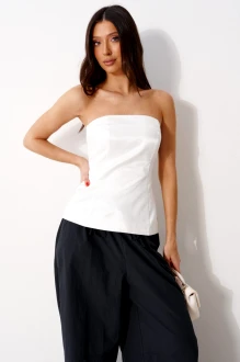 Топ BEAUTY ANNETE A2483 белый