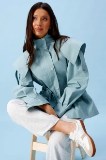 Куртка BEAUTY ANNETE A5655 голубая