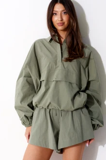 Блузка BEAUTY ANNETE A2449 /9 хаки
