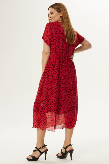 Платье Ma Cherie 4016 красный размер 50-54 #2