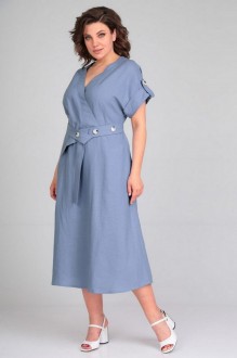 Платье MА Cherie 4022 серо-голубой #1