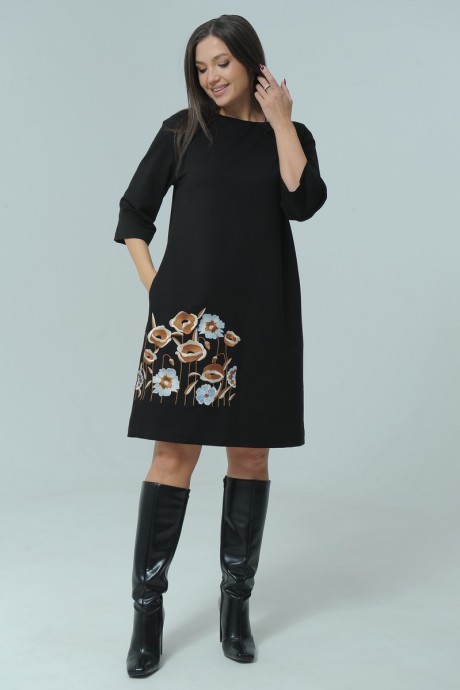 Платье Ma Cherie 4038 черный размер 48-58 #1