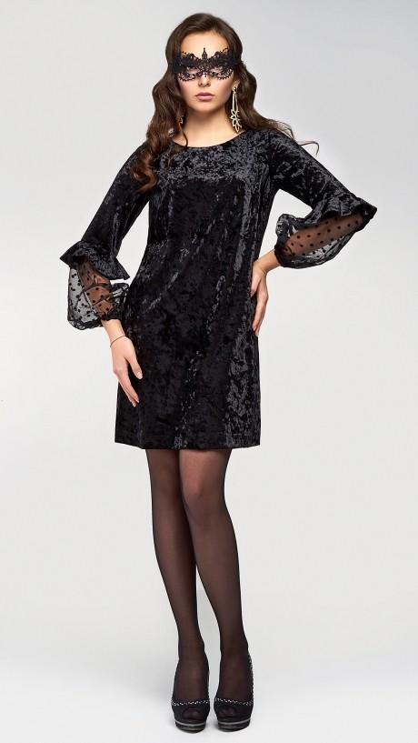 Вечернее платье Arita Style (Denissa) 1110 черный размер 42-52 #2