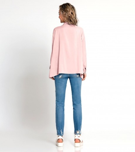 Блузка, туника, рубашка Prio 181840 розовый размер 42-48 #2