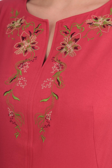 Платье Anastasia Mak 359 брусничный размер 48-58 #3