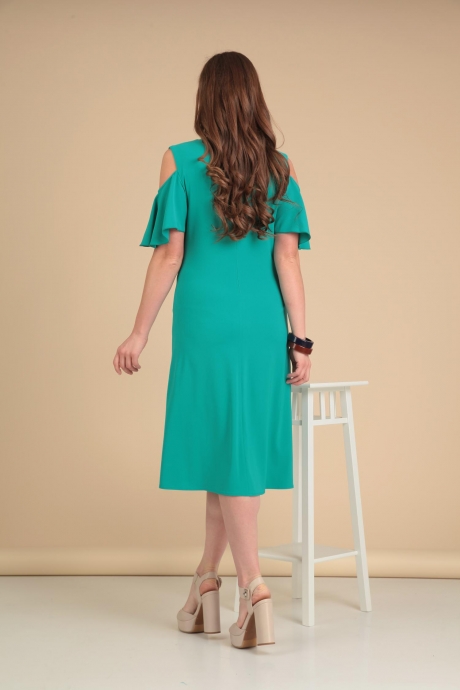 Платье Anastasia Mak 488 зеленый размер 48-64 #3