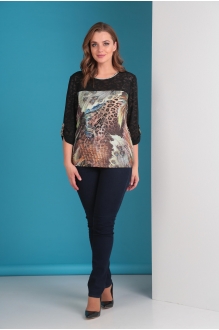 Anastasia Mak 522 зеленые перья #1