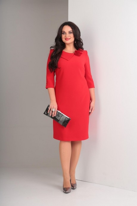 Вечернее платье Anastasia Mak 557 красный размер 50-58 #2