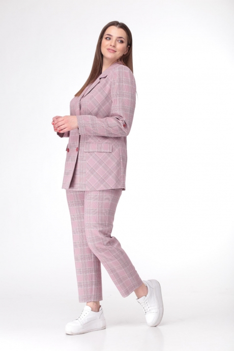 Anastasia Mak 606 серо-бордовый #3