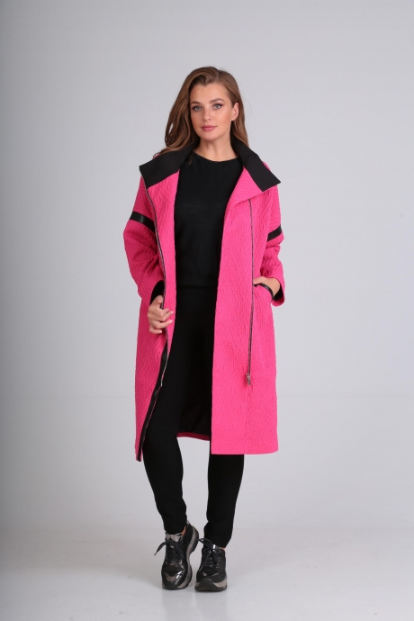 Пальто Anastasia Mak 642 фуксия размер 50-60 #2