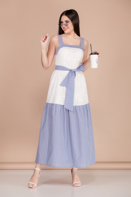 Платье Anastasia Mak 709 молочный размер 42-52 #1