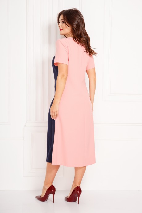 Платье Anastasia Mak 723 розовый размер 52-62 #3