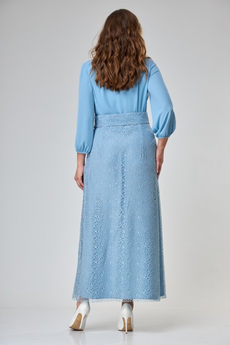 Платье Anastasia Mak 740 голубой размер 50-58 #3