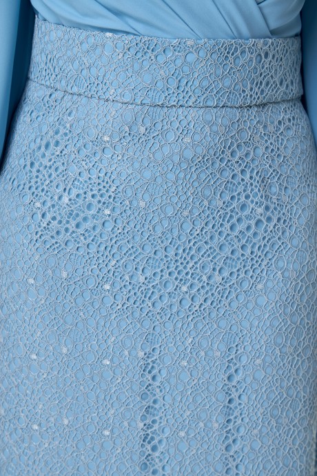Платье Anastasia Mak 740 голубой размер 50-58 #4