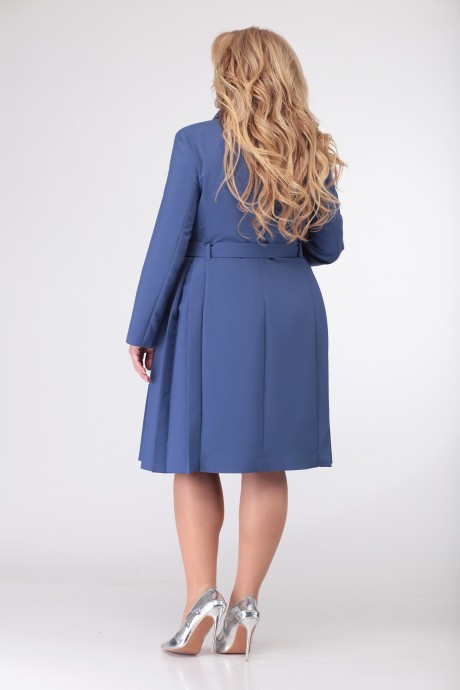 Платье Anastasia Mak 789 тёмно-голубой размер 50-60 #5