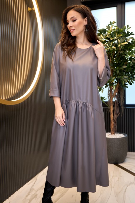 Платье Anastasia Mak 942 серый размер 50-60 #2