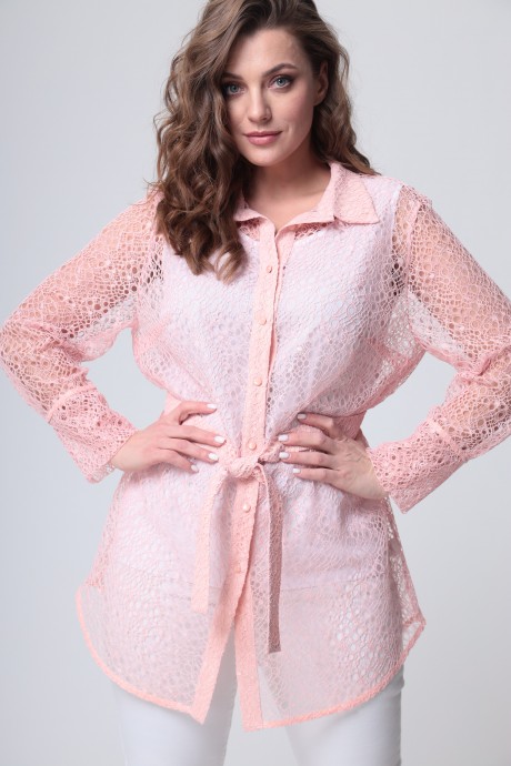Рубашка Anastasia Mak 1020 розовый размер 48-58 #1