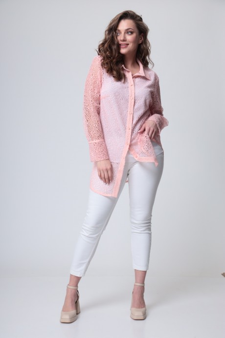 Рубашка Anastasia Mak 1020 розовый размер 48-58 #3