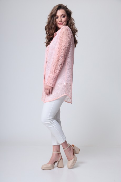Рубашка Anastasia Mak 1020 розовый размер 48-58 #6