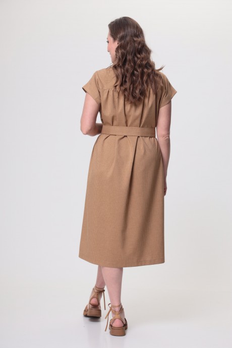 Платье Anastasia Mak 1018 бежевый размер 50-60 #6