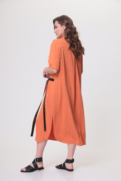 Платье Anastasia Mak 1004 оранжевый размер 54-64 #4