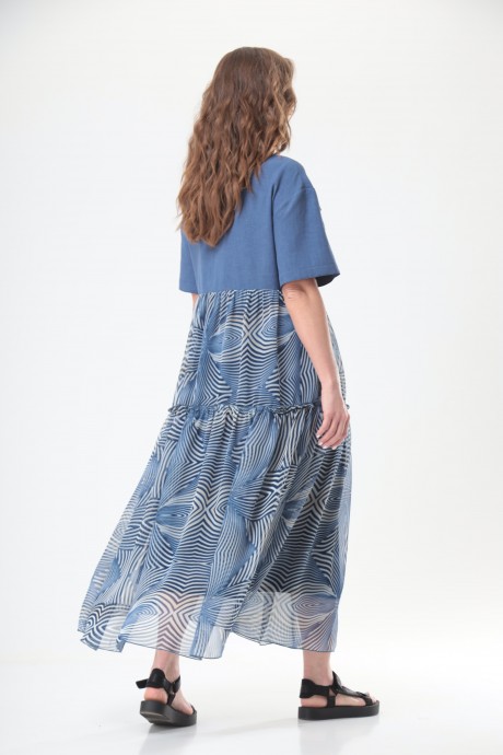 Платье Anastasia Mak 1045 синий размер 50-60 #2