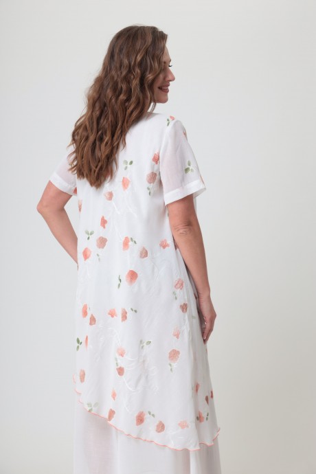 Платье Anastasia Mak 1043 белый размер 56-66 #6