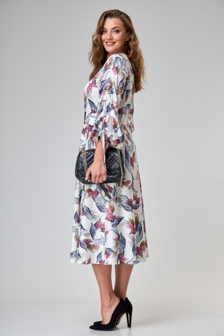 Платье Anastasia Mak 1069 Молочный размер 50-60 #3