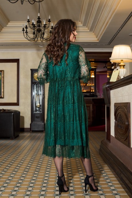 Вечернее платье Anastasia Mak 971 зеленый размер 48-58 #2