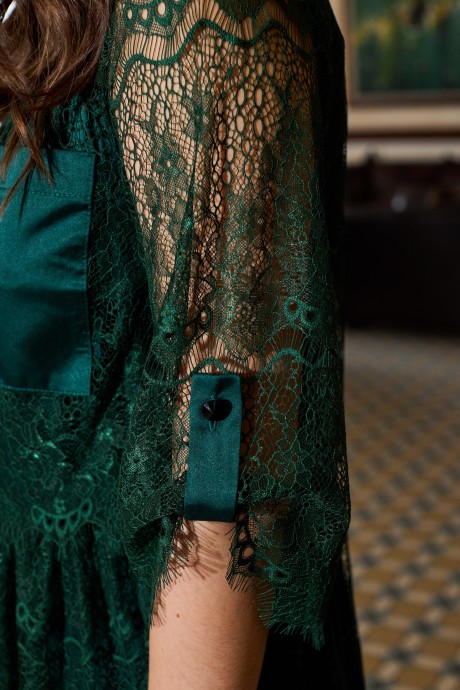 Вечернее платье Anastasia Mak 971 зеленый размер 48-58 #5