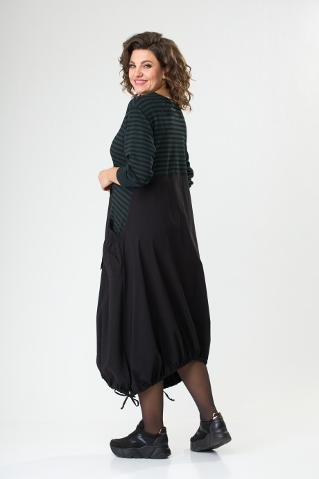 Платье Anastasia Mak 1076 черный размер 50-60 #2